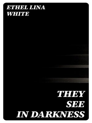 cover image of They See in Darkness